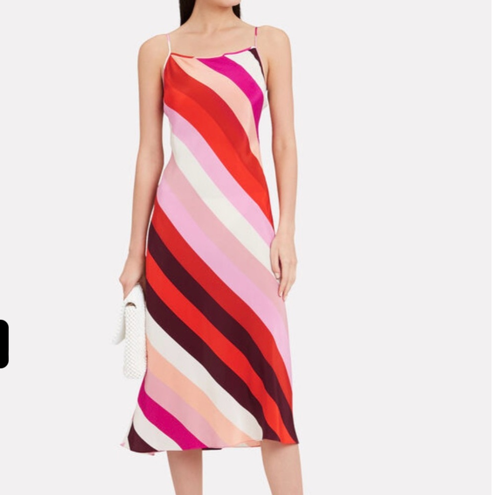DVF Lea Silk Slip Dress